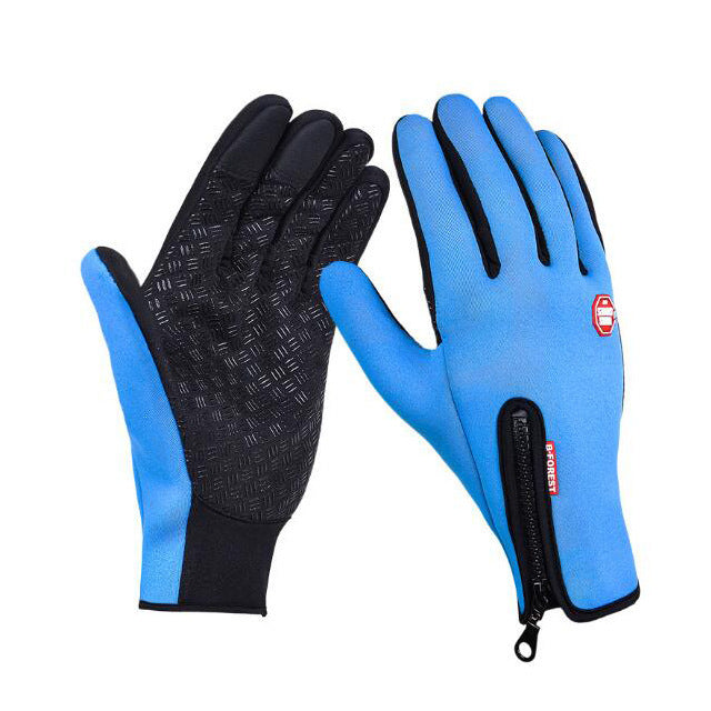 Winter Gloves – Touch Screen, Motorcycle Riding, Sliding, Waterproof, Sports, Fleece-Lined